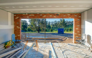 Residential Home Interior With Insulation And Plasterboard
